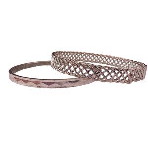 Monet Womens Silver Tone Metal Openwork Design Bracelet Vintage Jewelry